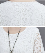 Spring Round Leader Lace Dress