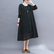 Spring Round Leader Lace Dress